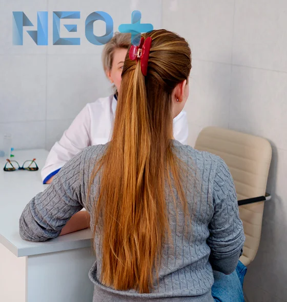 пациент на приёме у врача